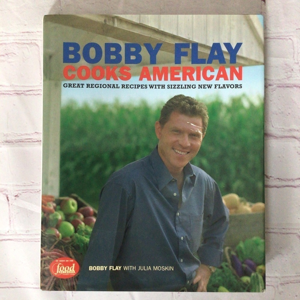 Bobby Flay Cooks American Hardcover Cookbook by Bobby Flay